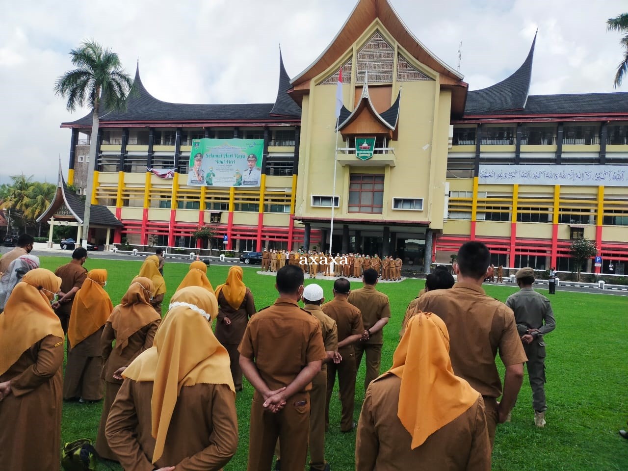 APEL GABUNGA DI KANTOR GUBERNUR SUMATERA BARAT